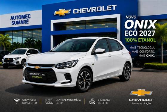 CHEVROLET ONIX 1.0 TURBO ETANOL ECO AUTOMÁTICO CHEVROLET ONIX 1.0 TURBO ETANOL ECO AUTOMÁTICO